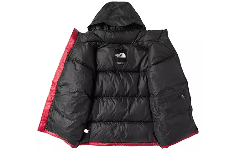 TNF 1996 Nuptse Red Puffer Jacket Windproof Waterproof Unisex Winterwear NF0A4NCH-682 圖 4