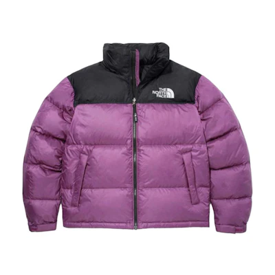TNF 1996 Nuptse Retro Logo Zip Jacket Light Purple NJ1DQ55H