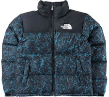 The North Face 1996 Retro Nuptse Blue/Coral Unisex Down Jacket 700 Fill NF0A3C8D-F27 The North Face 1996 Retro Nuptse Blue/Coral Unisex Down Jacket 700 Fill NF0A3C8D-F27