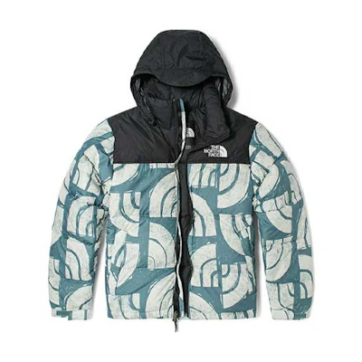 TNF 1996 Retro Nuptse Blue Unisex Winter Puffer Jacket NF0A5IX4-537