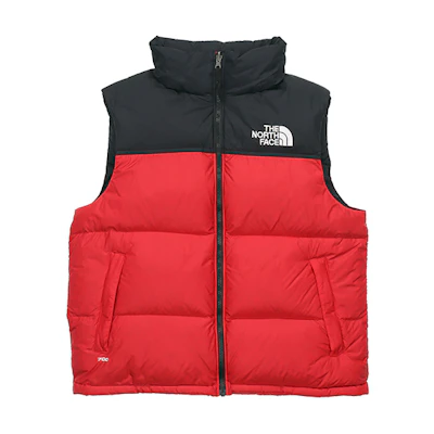 THE NORTH FACE 1996 Retro Nuptse Colorblock Down Vest Red NF0A3JQQ-682