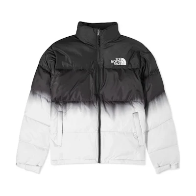 TNF 1996 Retro Nuptse Colorblock Jacket Black NF0A84QW-MTT