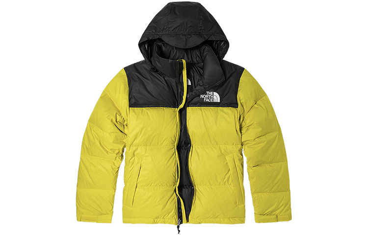 The North Face 1996 Retro Nuptse Colorblock Packable Down Jacket Yellow NF0A3C8D-760