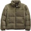 Lookbook The North Face 1996 Retro Nuptse Down Jacket Unisex Green Winter Coat. NF0A5A84-7D6