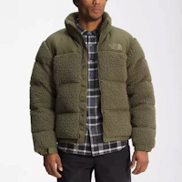 Shop The North Face 1996 復古羽絨外套 男女綠色冬季保暖夾克. NF0A5A84-7D6