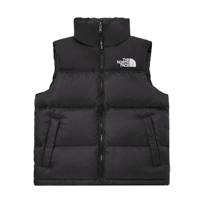 TNF 1996 Retro Nuptse Down Vest Black Unisex NV1DP55A