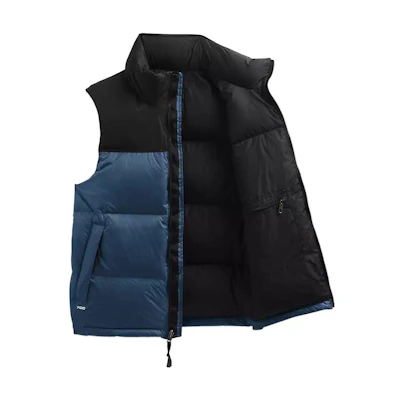 TNF 1996 Retro Nuptse Down Vest Dark Blue NF0A3JQQ-HDC