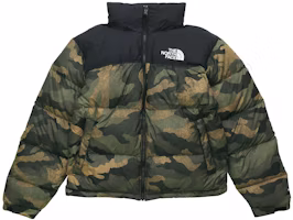 The North Face 1996 Retro Nuptse Jacket 700 Fill Green Camo Down Coat T93C8D-F32 The North Face 1996 Retro Nuptse Jacket 700 Fill Green Camo Down Coat T93C8D-F32