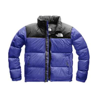 TNF 1996 Retro Nuptse Jacket Aztec Blue Unisex Winter Down Coat NF0A3C8D-5NX