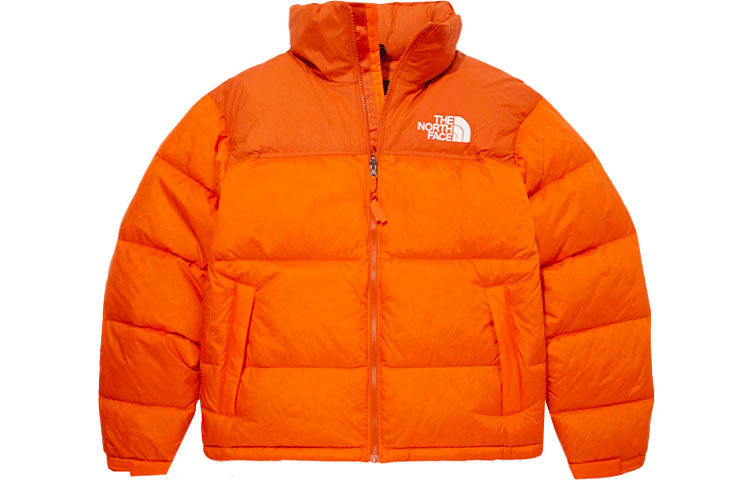 TNF 1996 Retro Nuptse Jacket Orange  Warm Puffer Down Coat. NJ1DM58A
