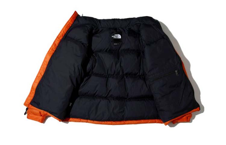 Shop The North Face 1996 Retro Nuptse Jacket Orange Unisex Packable Down Coat. NJ1DK50G