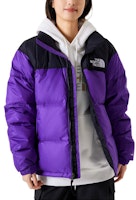 The North Face 1996 Retro Nuptse Jacket Purple Colorblock Unisex Down Jacket. NF0A3C8D-QIR The North Face 1996 Retro Nuptse Jacket Purple Colorblock Unisex Down Jacket. NF0A3C8D-QIR