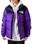 Details for The North Face 1996 復古紫色拼接羽絨外套 男女通用款式。 NF0A3C8D-QIR