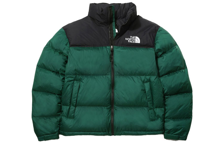 TNF 1996 Retro Nuptse Jacket Windproof Packable Unisex Deep Green NJ1DK67B