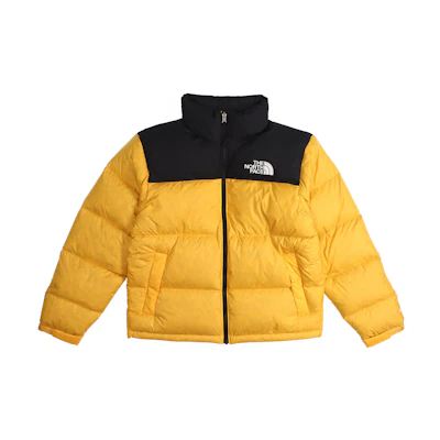 TNF 1996 Retro Nuptse Jacket Yellow 700 Fill Packable-Unisex T93C8D-70M