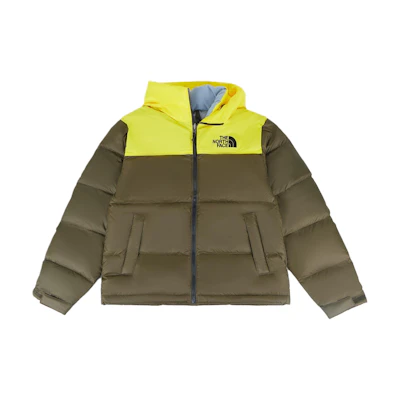 TNF 1996 Retro Nuptse Jacket Yellow Brown Green Unisex NI1DN62E
