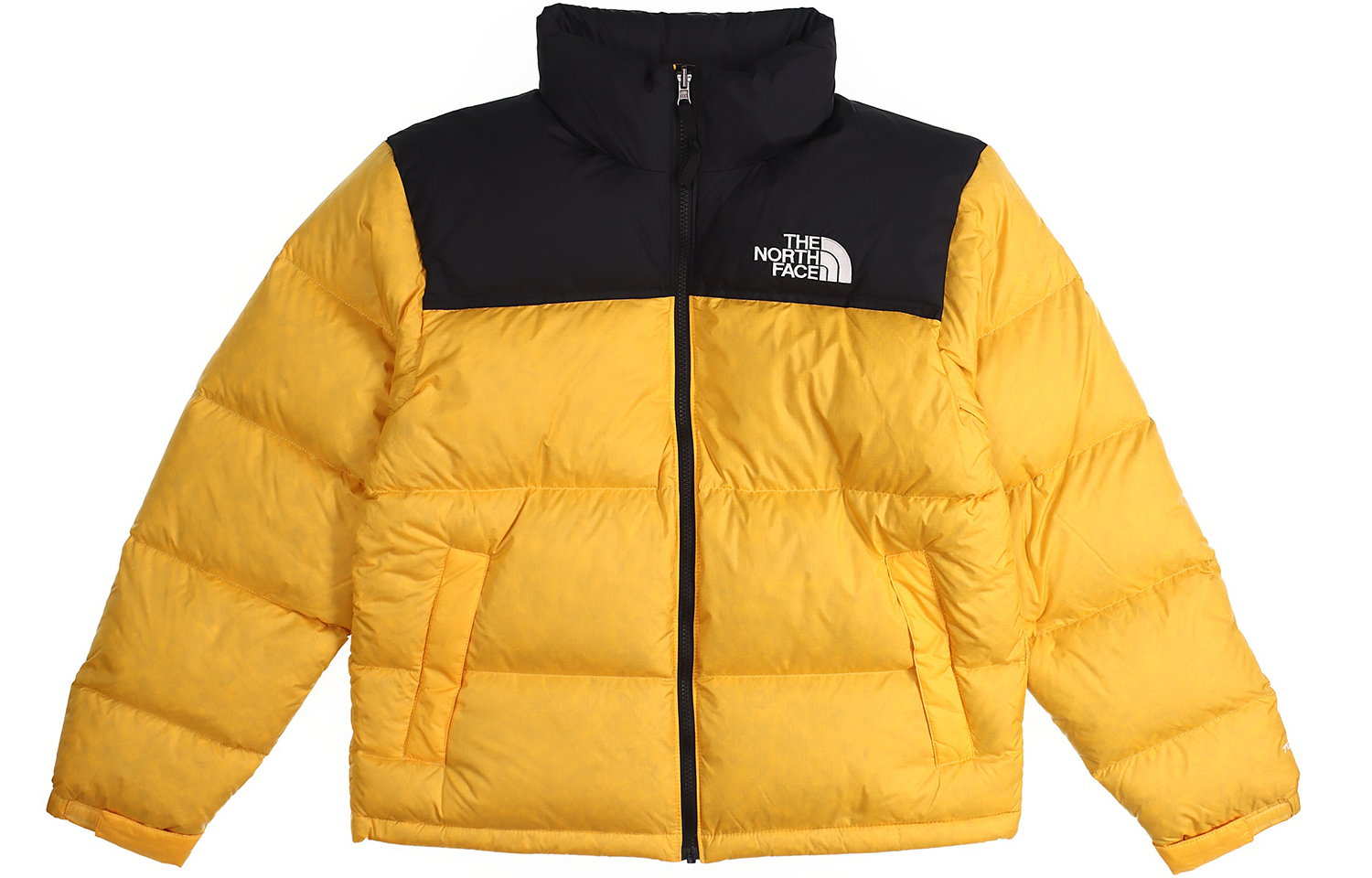 The North Face 1996 Retro Nuptse Jacket Yellow Unisex 700 Fill Hooded Down NF0A3C8D-70M