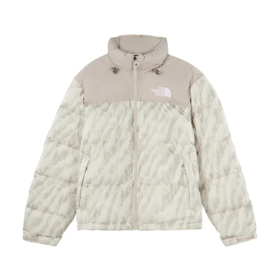 TNF 1996 Retro Nuptse Limited Zebra Grey Down Jacket Men NF0A5IX4-2L0