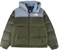 The North Face 1996 Retro Nuptse Logo Puffer Jacket Gray Green Unisex. NI1DN60A The North Face 1996 Retro Nuptse Logo Puffer Jacket Gray Green Unisex. NI1DN60A