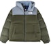 Buy The North Face 1996 Retro Nuptse Chaqueta Puffer Logo Gris Verde Unisex. NI1DN60A