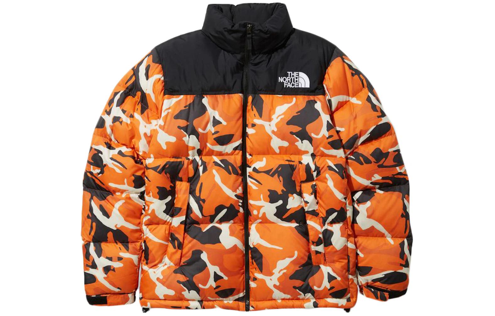 TNF 1996 Retro Nuptse Multi-Color Insulated Jacket Orange Unisex ND91842O