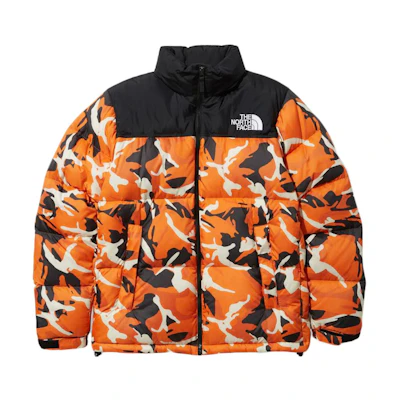 TNF 1996 Retro Nuptse Multi-Color Insulated Jacket Orange Unisex ND91842O