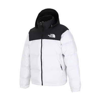 TNF 1996 Retro Nuptse Packable Hooded 700 Down Jacket White Unisex NF0A3C8D-FN4
