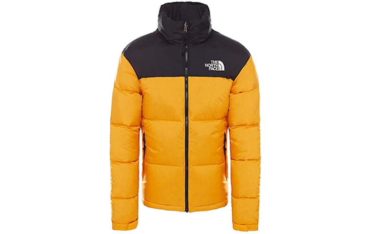 TNF 1996 Retro Nuptse Packable Hooded Puffer Jacket Orange Unisex T93C8D-H6G
