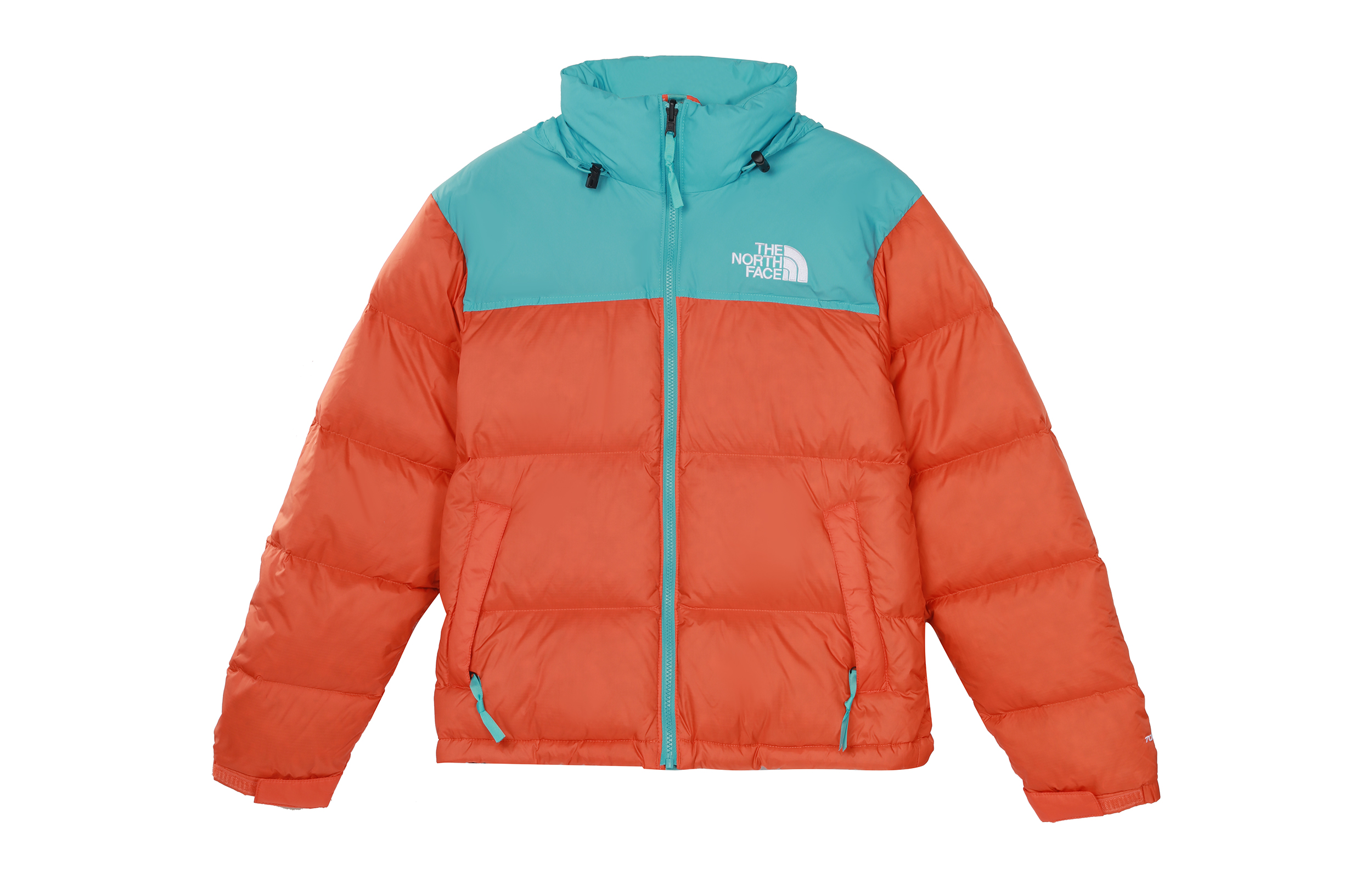 The North Face 1996 Retro Nuptse Packable Puffer Jacket Blue/Orange NF0A3C8D-1S0