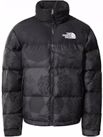 The North Face 1996 Retro Nuptse Paper Cut Print Hooded Down Jacket Black NF0A5IX4-3H3 The North Face 1996 Retro Nuptse Paper Cut Print Hooded Down Jacket Black NF0A5IX4-3H3