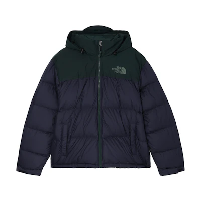 TNF 1996 Retro Nuptse Puffer Jacket Blue Green Winter NF0A3YRJ-U32