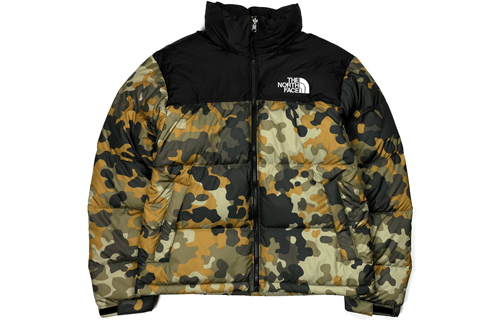 TNF 1996 Retro Nuptse Puffer Jacket Camo Edition NF0A3MIX-5XP