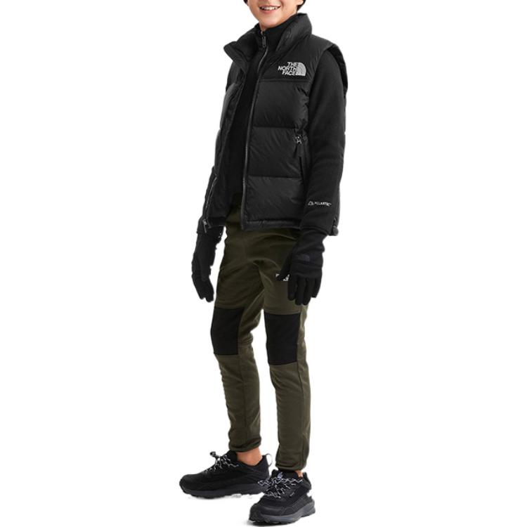 Lookbook The North Face 1996 Retro Nuptse Rompi 'Hitam' (GS) (Ukuran Asia) NF0A7WPAJK3
