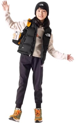 The North Face 1996 Retro Nuptse Rompi 'Hitam' (GS) (Ukuran Asia) NF0A7WPAJK3 Sizing The North Face 1996 Retro Nuptse Rompi 'Hitam' (GS) (Ukuran Asia) NF0A7WPAJK3