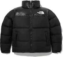 The North Face 1996 Series Logo Patch Zip Puffer Jacket Black NJ1DP74A The North Face 1996 Series Logo Patch Zip Puffer Jacket Black NJ1DP74A