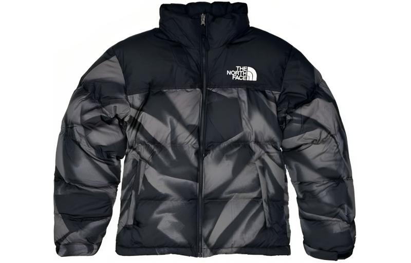 The North Face 1996 Series Logo Puffer Jacket Unisex Black Print NF0A3C8D-SIF