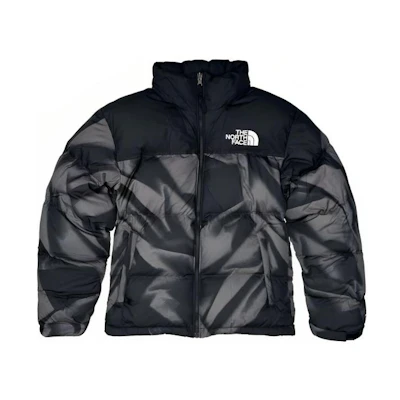 TNF 1996 Series Logo Puffer Jacket Unisex Black Print NF0A3C8D-SIF