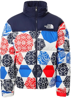 The North Face Jaket Puffer Retro Nuptse Blue Olimpik Musim Sejuk 1996 NF0A5IX4-3H1 Buy The North Face Jaket Puffer Retro Nuptse Blue Olimpik Musim Sejuk 1996 NF0A5IX4-3H1