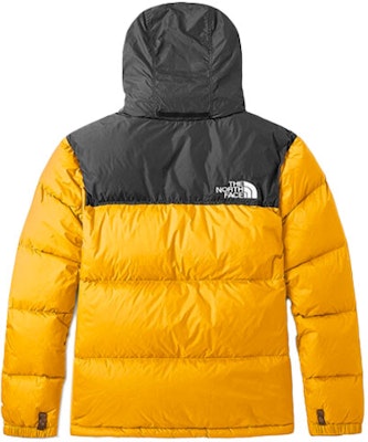 The North Face 1996 黃色拼色連帽羽絨外套 男女防水款式 NF0A496S-70M Lookbook The North Face 1996 黃色拼色連帽羽絨外套 男女防水款式 NF0A496S-70M