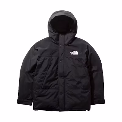 TNF 19FW Mountain Down Jacket Black Waterproof Hooded Mens Coat ND91930-K