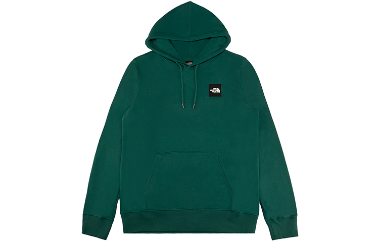 TNF 20 Box Pullover Hoodie Green Outdoor Fleece Sweatshirt NF0A4M4G-S9W