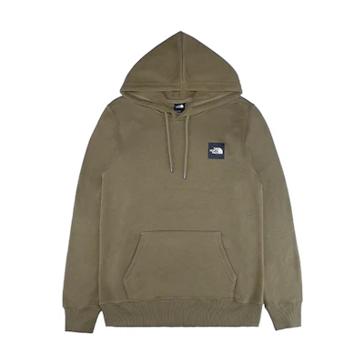 TNF 20 Box Pullover Hoodie Olive Green Outdoor Fleece NF0A4M4G-7D6