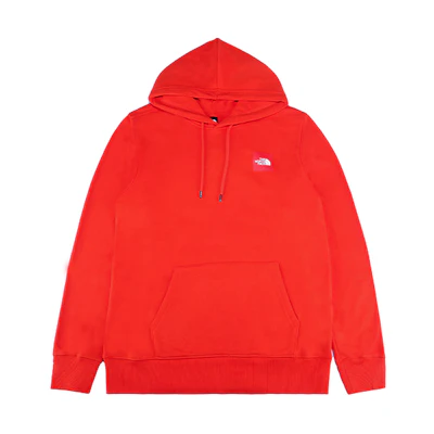 TNF 20 Box Pullover Hoodie Red Outdoor Fleece Sweatshirt NF0A4M4G-15Q