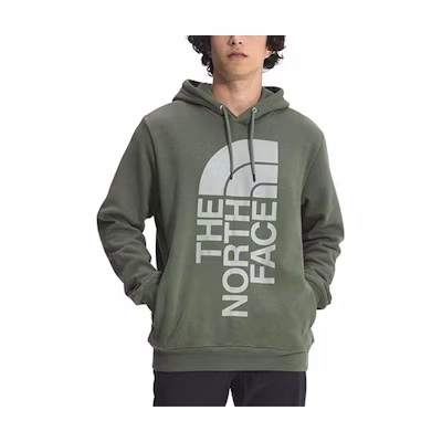 TNF 20 Trivert Logo Hoodie Green - Warm Fleece Pullover NF0A4M4H-NYC