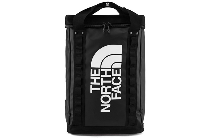 The North Face 26L Black Nylon Outdoor Backpack with Logo Print Unisex 3KYF-KX7