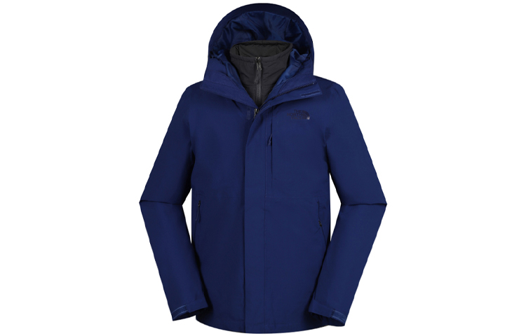 The North Face 3-in-1 Detachable Jacket - Blue, Waterproof Winter Coat NF0A3VSJ-QB1