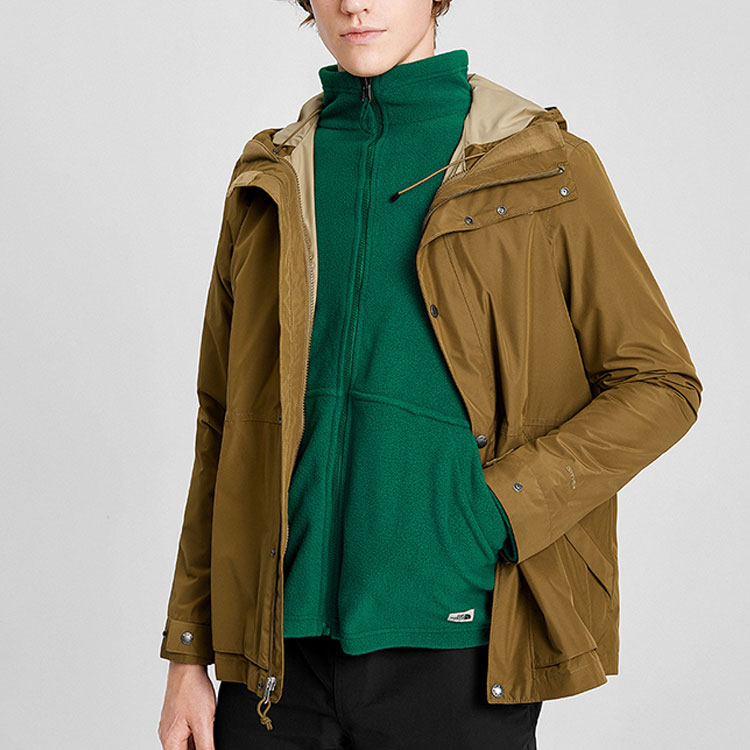 TNF 3-in-1 Outdoor Jacket Brown - Waterproof, Windproof, Warm. NF0A4NGY-173 圖 4