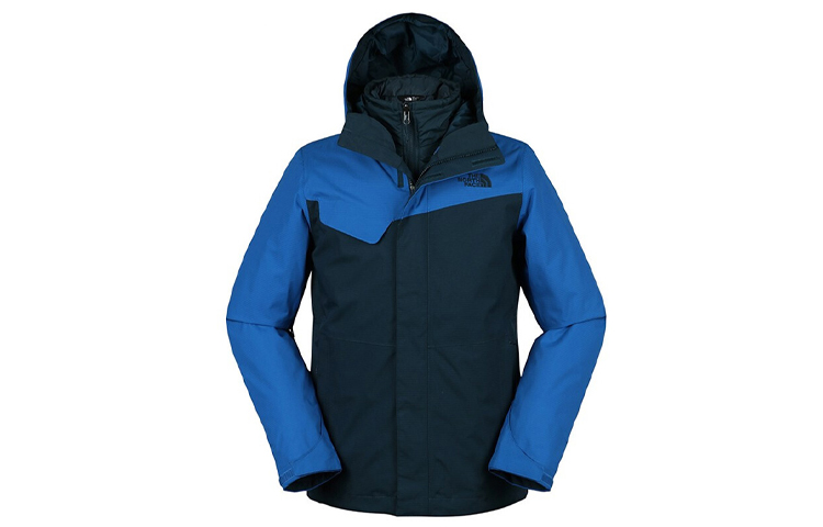 TNF 3-in-1 Outdoor Waterproof Windproof Hooded Jacket NF0A2UC3-7GB