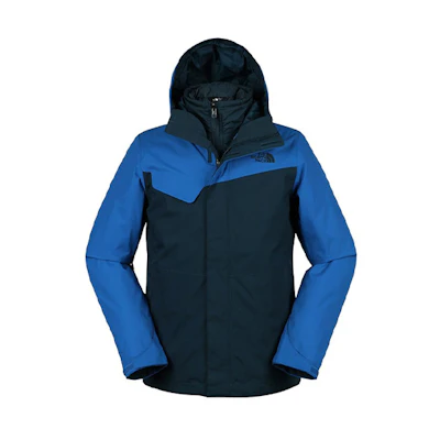 TNF 3-in-1 Outdoor Waterproof Windproof Hooded Jacket NF0A2UC3-7GB