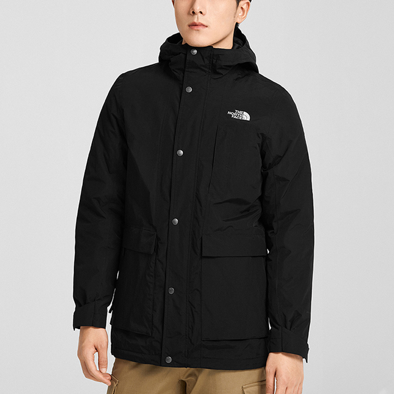 TNF 3-in-1 Waterproof Insulated Hooded Down Jacket Winter  Black NF0A7QPD-50V 圖 5